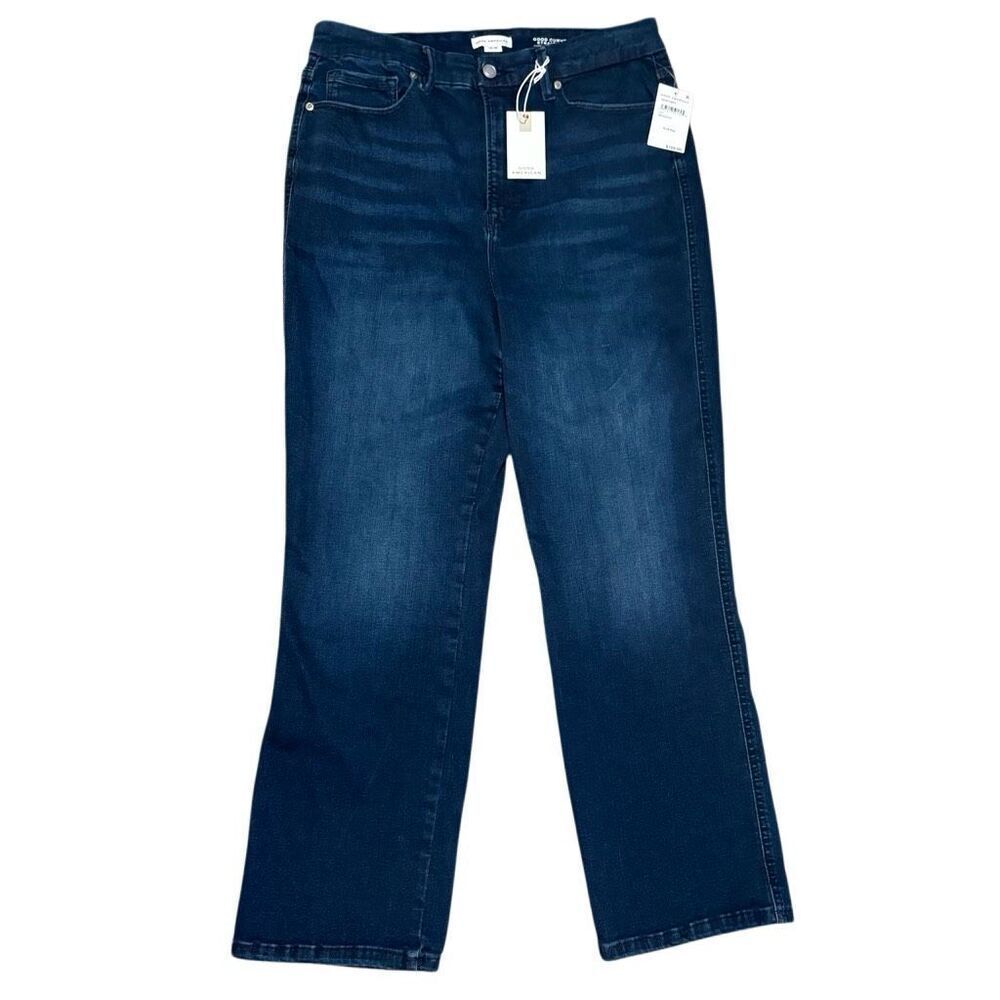 Good American Good Curvy Straight Jeans. Size 14-18. NEW with Tags!